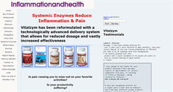 Desktop Screenshot of inflammationandhealth.com
